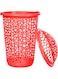 Nakoda Excel Laundry Basket Large 59L, Colors may vary (Red)