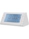 Jectse Alarm Clock for Bedrooms,Battery Operated Large Big Numbers Display 3 Alarm Settings Snooze Time Date Day Temperature Display Electric Bedside Desk Clock, 12/24 Hour Time Format