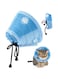 Havenfly Cat Recovery Collar, Protective Adjustable Pet Cone Collar for After Surgery, Comfortable Lightweight Elizabethan Collar for Cat Kitten Prevent from Licking Wounds, Not Block Vision (M)