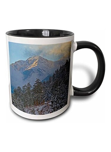 Colorado Mountains Printed Coffee Mug Multicolour
