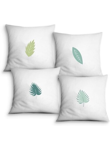 BonaBasics, 4 Pieces Decorative Pillow Cover,standard cushion,printed  45x45 cm  100% Polyester, designed and manufactured in Turkey