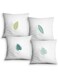 BonaBasics, 4 Pieces Decorative Pillow Cover,standard cushion,printed  45x45 cm  100% Polyester, designed and manufactured in Turkey