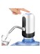 5 Gallon Water Bottle Pump, USB Charging Portable Electric Water Pump for 2-5 Gallon Jugs USB Charging Portable Water Dispenser for Office, Home, Camping, Kitchen and etc. White