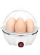 UAE Felcon Egg Cooker 350W Electric Egg Cooker 7-Egg Capacity Hard-Boiled Eggs Automatic Shut Off Omelet Maker Vegetable Steamer Easy One-Touch Operation deal for Soft Medium Holds 7