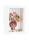 irbaniland Shadow Box Frame DIY Photo Frame for Displaying 3D Works Picture Frame Photo Decor Display Case Box for Memorabilia Baby Items, Wedding Memories Crafts Tickets and Photos (White,4X 6inch)