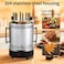 Tradeo 1500W Electric BBQ Skewer Grill with 8 Rotating Skewers Automatic Kebab Maker