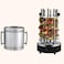 Tradeo 1500W Electric BBQ Skewer Grill with 8 Rotating Skewers Automatic Kebab Maker