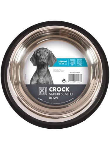 M-PETS Crock Stainless Steel Bowl XXL