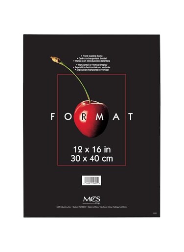 MCS Format Frame, 12x16, Black