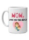 Mom! Love You This Much Printed Mug White/Pink/Black
