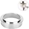 58mm Stainless Steel Coffee Espresso Dosing Funnel Ring Silver 5.8cm