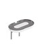 Gray Socket Storage Rack with Wide Bracket &acirc;&euro;&ldquo; Durable Plastic &acirc;&euro;&ldquo; 20 &Atilde;&mdash; 12.2 cm
