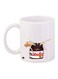 Nutella Printed Coffee Mug White/Brown/Beige