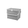 Portable Plastic Storage Basket with Lid &amp; Handle &ndash; Durable, Spacious &amp; Multi-Purpose Organizer