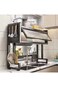 Large Capacity Organization Kitchen Sink Storage Shelf Dish Draining Rack