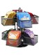 Puricon Tea Bag Organizer Storage Holder 360-Degrees Spinning Carousel, 8 Compartments TeaBags Display Rack with Lazy Susan Platform for Kitchen Home Office Coffee Bar Counter -Black