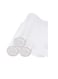 Shelf Liner Non-Adhesive (Clear, 3 Rolls) EVA Cupboard Cabinet Pad Drawer Mat Fridge Liner Roll for Kitchen and Bedroom