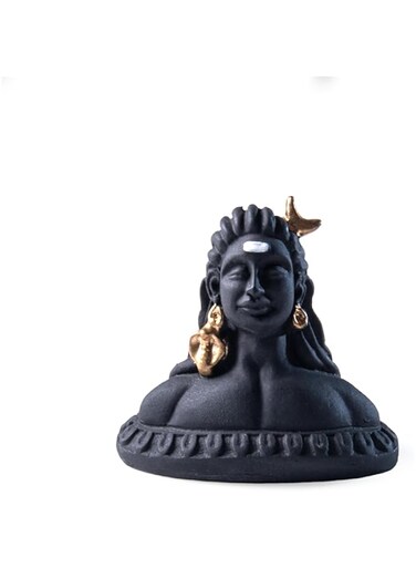 Wonder Care Adiyogi Lord Shiva Statue   Shiva Car Dashboard Hindu Murties Meditating Shiva Statues for Home Decor   Mahadev Statue Shiva Adi Yogi Lord Shiva Idol Statue for car-Size 2.5 inches Approx