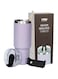 Thermal Coffee Cup Travel Mug, 30oz, Insulated Tumbler with Lid and Straw, Stainless Steel Travel Cup, Reusable Travel Cup with Splash Proof Lid (Purple)