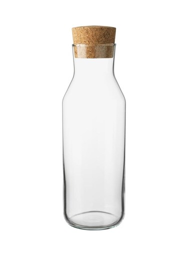 With Stopper Clear/Brown 1Liters