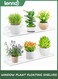 Window Plant Floating Shelves 38cm x 10cm, 2 Pack Acrylic Suction Cup Shelf, Window Sill Extender for Indoor Succulent Plants, Micro Greens, Seed Starter Pots, Herb Planters