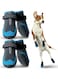 Dog Boots for All Breeds, Outdoor Paw Wear for Small to Large Dogs, Anti-Slip Sole and Skid-Proof, It's the Dog's Favorite Color Shoes, Dog Shoes That Can be Worn During the Night (Grey, 07)
