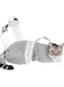 FDTY Cat Bathing Bag Adjustable Cat Grooming Net Bag Anti-bite &amp; Anti-Scratch Cat Bath Washing Restraint Bag, Breathable Mesh Cat Grooming Bag for Shower, Nail Trimming, Injection