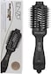 PrecisionWare Enzo EN-6215 Enzo Round Blow Rotating Hair Brush, 2-in-1 Hair Dryer Brush, 1500W Hot Air Brush With Rotating Barrel, Ionic Technology, Intl Version