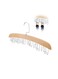 Tie and Belt Hanger Hooks Belt Holder and Belt for Closet with 12 Hooks Wooden Storage Display Holder for Belts Ties Scarves Neckties Accessories