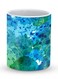 Premium Underwater Burst Designer Mug Blue/Green