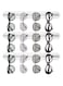 Flutesan 3 Pieces Sunglasses Storage Organizer Acrylic Wall Mounted Eyeglasses Holder Eyewear Display Rack Sunglasses Holder Display Stand Hanging Rack for Entryway Living Room Bedroom (Clear)