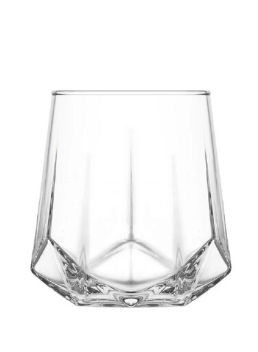3 Pieces Valeria Tumbler Set 400 Ml - Clear