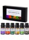 EXECUTIVE LLC 6pcs 10mL Essential Oils Set &ndash; Water Soluble Aromatherapy Oils for Diffuser, Humidifier &ndash; Sandalwood, Sweet Orange, Lavender, Eucalyptus, Lemon, Mint &ndash; Relaxation, Sleep &amp; Stress Relief