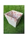 MTZ Makeup Toy Storage Baskets for Toys Box Storage Container Fabric Baskets for Organizing with Handles Storage Basket Laundry Hamper Laundry Basket Clothes Hamper Sorter Bin Basket