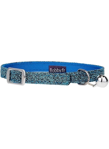 Bobby Disco Cat Collar - Blue / XS