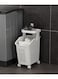 Modern Single Layer Storage Organizer with Wheels And Storage Table