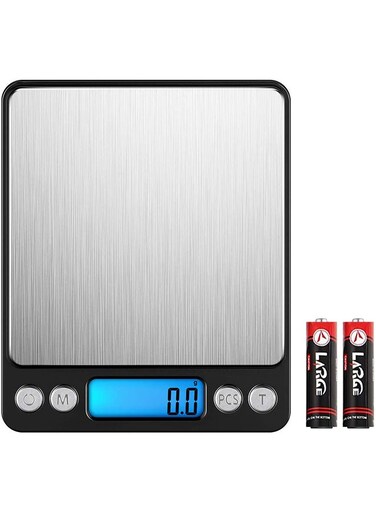 Kitchen Scale With Battery Multicolour 12cm