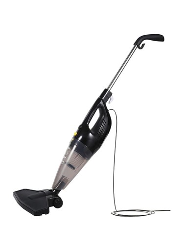 THE EAST Vacuum Cleaner 2 in 1 Handheld Stick Cleaner 4M Long Cord Lightweight Powerful 600W Suction 0.5L Large Capacity Excellent Central Filtration System for Car Home Kitchen Hair- Black