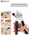 Manual Can Opener with Smooth Edge Cutting and Non-Slip Design Kitchen Can Opener Tool with Ergonomic Handle for Effortless Opening
