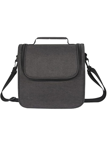 Sulfar Lunch Box for Women &amp; Men, Insulated Lunchbox for Boys &amp; Girls, Reusable Lunch Bag for Work, School, Picnic or Travel, Black Floral