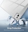 Muzz Clear Protective Case for iPad Pro 11 inch (m4) 2024, Slim Bumper Corners, Soft Transparent Back Cover (iPad Pro 11 inch (m4)