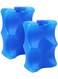 Ice Fresh Board Cooling Ice Crystal Box, Insulated Contoured Freezer Pack, Long Lasting Reusable Cool Pack , Camping Beach Picnic(Blue)
