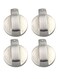 Metal Gas Stove Knobs - Replacement Control Switch for Cooker &amp; Oven, Easy On/Off Operation