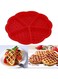 MAKINGTEC Waffle Molds - Non-stick Silicone Waffle Mold Kitchen Bakeware Cake Mould Makers for Oven High-temperature waffle mould Baking Tool Set Reusable Food Grade Mold for Baking Waffles
