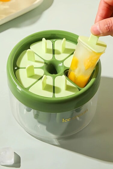 DAI Popsicles Molds with Sticks 8 Piece Popsicle Mold Ice Cream Molds Small Popsicle