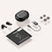SoundPEATS Wireless Bluetooth Earbuds Capsule3 Pro, Hi-Res Audio Headphones with LDAC, Hybrid Active Noise Cancellation Earphones, 6 Mics, Transparency Mode, Game Mode, 52H Playtime with Case (Black)