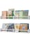 Floating Book Shelves for Wall, Floating Wall Bookshelf for Kids, Nursery Bookshelves Wall Mounted for Toys Books Photo Frames, Hanging Shelf for Baby Room Decor, 81x10x9cm（2Pack, White）