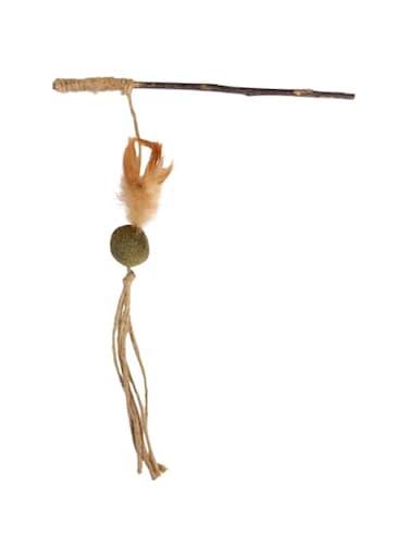 Camon Matatabi Fishing Rod 25Cm, with Catnip Ball