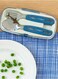 London Sharks Children&acirc;&euro;&trade;s Cutlery Set &acirc;&euro;&ldquo; Fun and Safe Kids Cutlery Set with Shark-Themed Handles &acirc;&euro;&ldquo; Ideal for Toddlers and Preschoolers