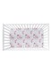 Baby Cot/Crib Fitted Sheet, Blush Rose, 100% Cotton Muslin, Soft &amp; Breathable, Includes 1 Fitted Sheet, Size Up to 70x140 cm